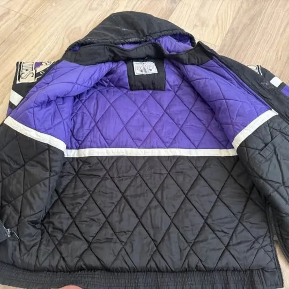 Colorado Rockies Vintage Starter Jacket Large